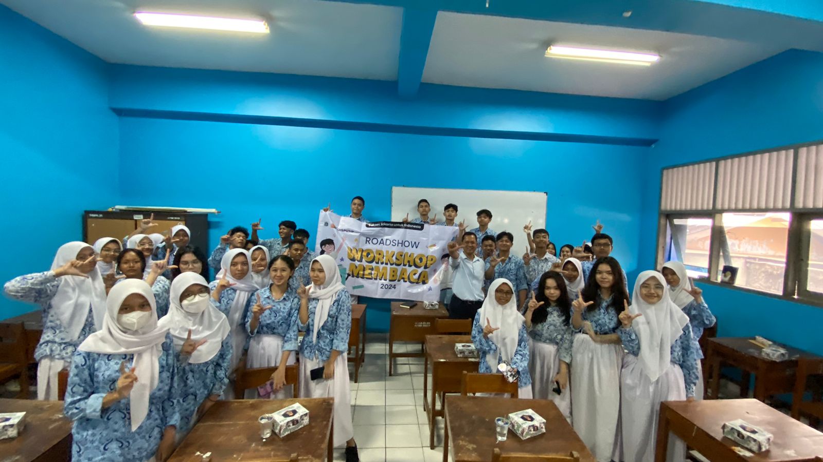 WORKSHOP MEMBACA - Pelajar Jakarta Membaca AKADEMIK